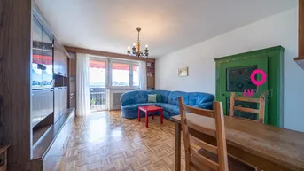 Expose Hier beginnt das gute Leben: Sonnige 3-Zimmer-Wohnung in Wals mit Loggia &amp; Weitblick