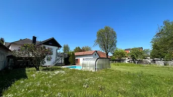 Expose Taumgrundstück am Mühlbach mit älterem Ein-/Zweifamilienhaus