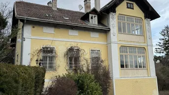 Expose Lage Lage Lage! Einzigartige Villa in idyllischer Lage - Perfektes Renovierungsprojekt in Hinterbrühl!