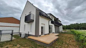Expose +++ TOP -- Modernes Reihenhaus mit Garten -- NEUBAU -- ERSTBEZUG -- Schlüsselfertig € 395.000,-- +++