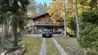Expose Kleines Juwel in Niederösterreich - Blockhaus mit Fischteich