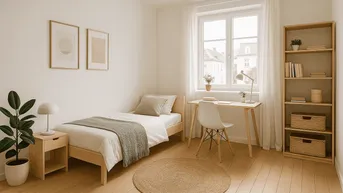 Expose Helles, modern möbliertes WG-Zimmer in Graz