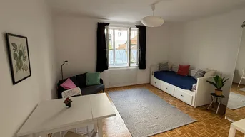 Expose Moderne 1- Zimmer Wohnung. Möbliert. Top Lage im 5. Bezirk, nahe zur TU.