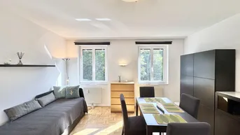 Expose Helles, vollmöbliertes Studio in Ober St. Veit | optionaler Garagenstellplatz im Haus