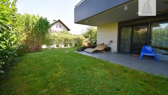 Expose Familientraum - neuwertige 4 Zimmer Gartenwohnung im Herzen von Gisingen