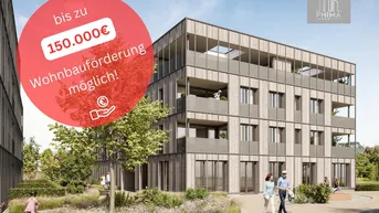 Expose Familienhit: Große 4 Zimmer Wohnung mit großem Garten im Klosterquartier Lauterach bei Bregenz