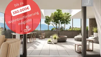 Expose Lauterach bei Bregenz: Außergewöhnliche 4 Zimmer Penthouse Wohnung im Klosterquartier