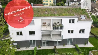 Expose Nagelneue 3-Zimmer Wohnung mit Balkon und Garten