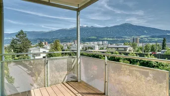 Expose 226 Immobilien: DIESER AUSBLICK! 3-Zi-Dachgeschosswohnung mit Südbalkon / optional TG-AP in Innsbruck-Arzl