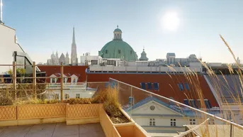 Expose At Vienna’s Finest Address // 200m² Penthouse with 40m² Terrace Overlooking St. Stephen’s Cathedral