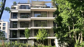 Expose Erstbezug "Park Suites" / Exklusive Drei-Zimmer-Wohnung mit südlich ausgerichtetem Balkon, fantastischem Grünblick &amp; Tiefgarage