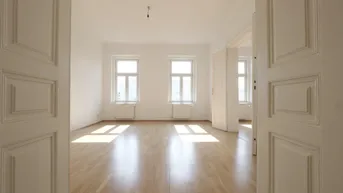 Expose Lichtdurchflutete 4-Zimmer-Altbauwohnung in klassischem Gründerzeithaus in U-Bahn-Nähe