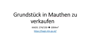 Expose Kötschach Mauthen Baugrund zu verkaufen. KEINE Bauverpflichtung