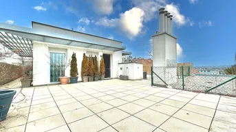 Expose WOW I ~118 m² Terrasse I Loggia I DG-Wohnung I Tiefgarage I Klimaanlage I Schnellbahn in Gehweite