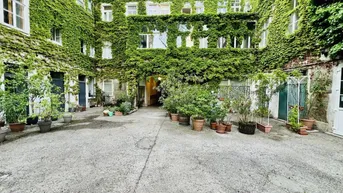 Expose 650m zur U3 - Neubaugasse ums Eck - klassische Wieneraltbauwohnung - grüner Innenhof im ehemaligen Kloster