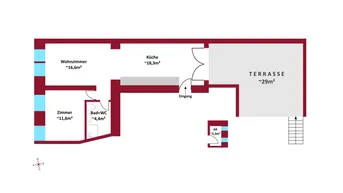 Expose Kernsanierung I Luftwärmepumpe I Fußbodenheizung I ca. 29 m2 Terrasse I Sonderwünsche können noch behandelt werden I