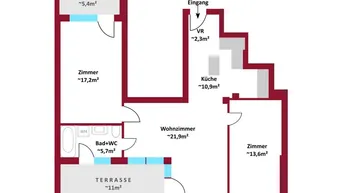 Expose SOMMERAKTION: PROVISIONSFREI | Neubau/Erstbezug I Außenflächen: Terrassen, Balkone &amp; Dachterrassen I Schlüsselfertig I Luftwärmepumpe inkl. Kühlung I