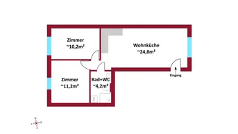 Expose Neubau/Erstbezug I Außenflächen: Terrassen, Balkone &amp; Dachterrassen I Schlüsselfertig I Luftwärmepumpe inkl. Kühlung I