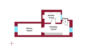 Expose Single-Hit: Erstbezug nach Sanierung, Altbauflair &amp; die U4 direkt ums Eck!
