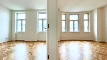 Expose Großzügige vollsanierte Altbauwohnung mit Loggia I Belvedere &amp; Schweizergarten Nähe I Barrierefreier Zugang mit Lift I Fischgrätparkett &amp; Fußbodenheizung I perfekte öffentliche Anbindung