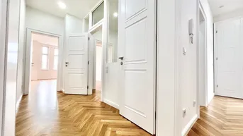 Expose Großzügige vollsanierte Altbauwohnung mit Loggia I Belvedere &amp; Schweizergarten Nähe I Barrierefreier Zugang mit Lift I Fischgrätparkett &amp; Fußbodenheizung I perfekte öffentliche Anbindung