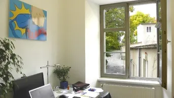 Expose ALL INCLUSIVE MIETE: ca. 8m² Büro mit Gartenblick + allg. Räume! inkl. Heizung, Internet, Reinigung, Besprechungsräume, Parkplatz etc.!