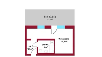 Expose DG Wohnung ohne Dachschrägen I Perfekte Kapitalanlage I ca. 23 m² Dachterrasse I Full-Service-Paket: Vermietung, Mietverwaltung, Leerstandsbetreuung