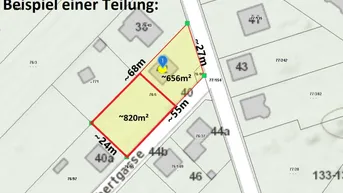 Expose Nachbarparzelle ebenfalls verfügbar I ideales Baugrundstück mit viel Potential I Grün-Ruhelage I ca. 20 Autominuten von Wien I