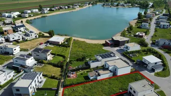 Expose Provisionsfreies Eigentum-Grundstück am See! Vom Traum zur Realität! Urlaubsflair das ganze Jahr! Doppelhausparzelle mit Planung + Baubewilligung.