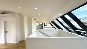 Expose Naschmarkt-Living | Exklusive Maisonette mit Terrasse, Panoramablick &amp; Wintergarten !