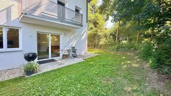 Expose Grüne Ruheoase mit toller Infrastruktur I großzügiger Garten + Balkon I geräumige Zimmer I 2 Bäder I Alarmanlage I