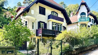 Expose Jagdvilla aus 1910 - vollrenoviert - Top Ruhelage -10 Minuten zu Fuß in die Innenstadt von Baden