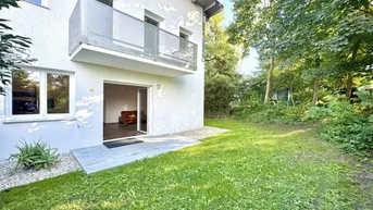 Expose Grüne Oase mit toller Infrastruktur I großzügiger Garten + Balkon I geräumige Zimmer I 2 Bäder I Alarmanlage I