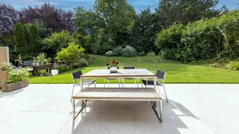 Expose PURE ENTSPANNUNG! Riesiger Garten mit Blick ins Grüne I auch ideal f. gewerbliche Nutzung I Garage I Alarmanlage I