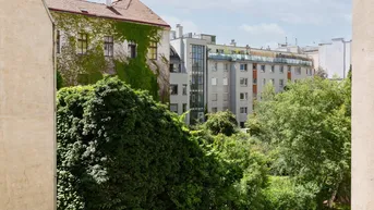 Expose Wohnung zum grünen Innenhof in top Lage: 3 Zimmer mit Loggia, nur 3 Min zur U3 I Garage zur Miete im Haus