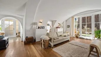 Expose Traumhaft schöne Altbau - Gartenwohnung mit Wellnessbereich in einem historischen, ehemaligen Winzergebäude Erstklassige Lage in Grinzing I 19. Bezirk
