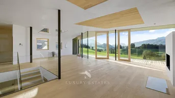 Expose Almfeeling in traumhafter Aussichtslage im Bezirk Kitzbühel I Tiroler Architektur - Villa mit luxuriöser Ausstattung 