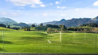 Expose Almfeeling in traumhafter Aussichtslage im Bezirk Kitzbühel I Tiroler Architektur - Villa mit luxuriöser Ausstattung 
