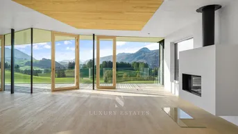 Expose Almfeeling in traumhafter Aussichtslage im Bezirk Kitzbühel I Tiroler Architektur - Villa mit luxuriöser Ausstattung 