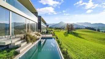 Expose Almfeeling in traumhafter Aussichtslage im Bezirk Kitzbühel I Tiroler Architektur - Villa mit luxuriöser Ausstattung 