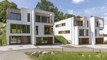 Expose Leben mit der Natur - Doppelhaushälfte mit Gemeinschaftsbiotop in Kierling