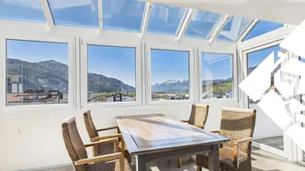 Expose Exklusives Penthouse mit Blick auf die umliegende Bergwelt