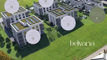 Expose BELVARIA - Ensemble - 4 Zimmer-Wohnungen mit Balkon