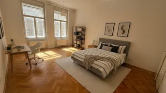 Expose *** Altbauwohn(TRAUM) *** WG-Fähige 3,5 Zimmerwohnung mit zwei Balkone direkt bei der TU Graz zu Vermieten !! Ideal als WG