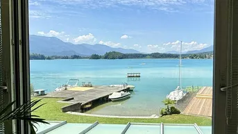 Expose Rarität am Faaker See! Private Badewiese - direkter Seezugang!