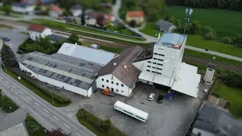 Expose Vielseitiges Betriebsobjekt inkl. Lagehalle, Silogebäude, Werkstatt, Bürogebäude