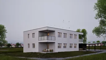 Expose Erstbezug: Traumwohnung mit Balkon &amp; 2 Stellplätzen in Mauerkirchen!