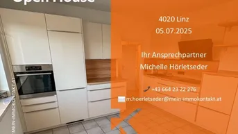 Expose *BESICHTIGUNGSTAG am 05.07.25* Linz Froschberg - großzügige 4-Zimmer Wohnung mit Loggia
