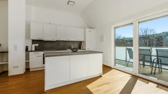 Expose Erstbezug mit Aussicht – Dachgeschoss-Maisonette mit zwei Terrassen in Klosterneuburg