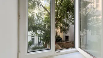 Expose Altbau trifft City-Vibes – charmante 1,5-Zimmer-Wohnung im Nordbahnviertel - Innenhof Grünblick inklusive